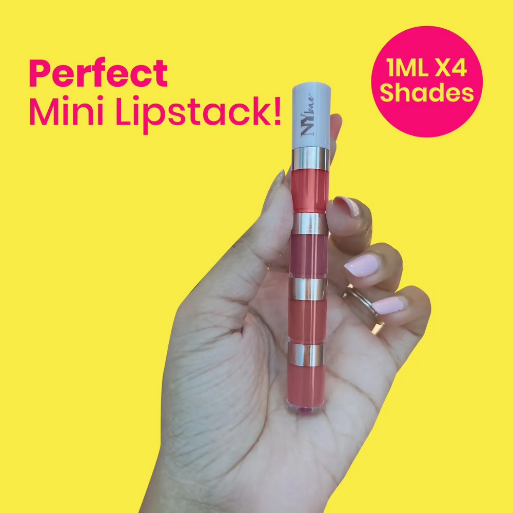 NY Bae 4 IN 1 Lip Play Liquid Lipstick - Nude Tease - Distacart