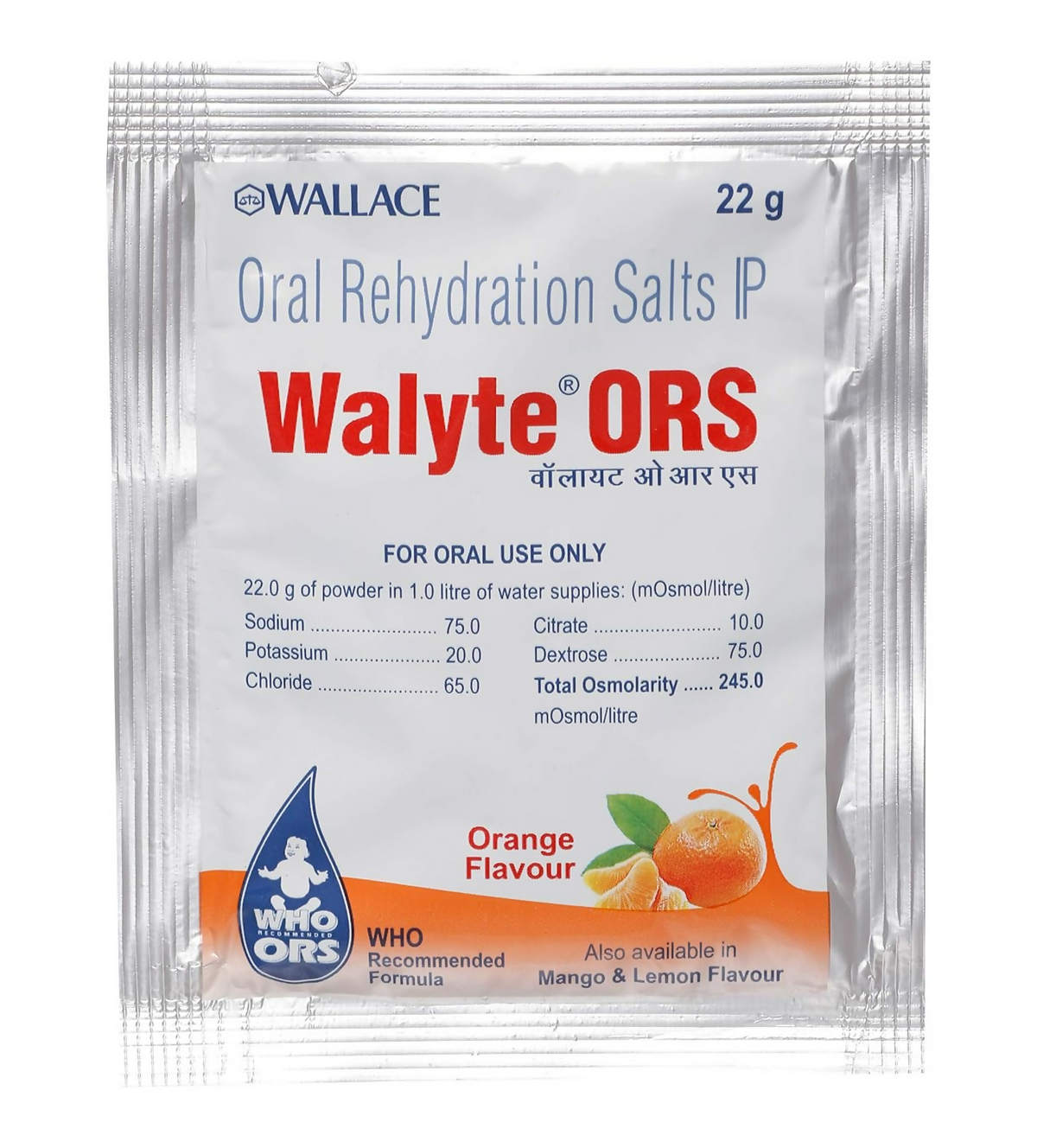 Walyte ORS For Instant Hydration & Electrolyte Balance - Distacart