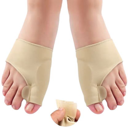 Bronson Professional Toe Thumb Bunion Corrector, Toe Separator & Toe Spreader With Gel Pad Support - Dista