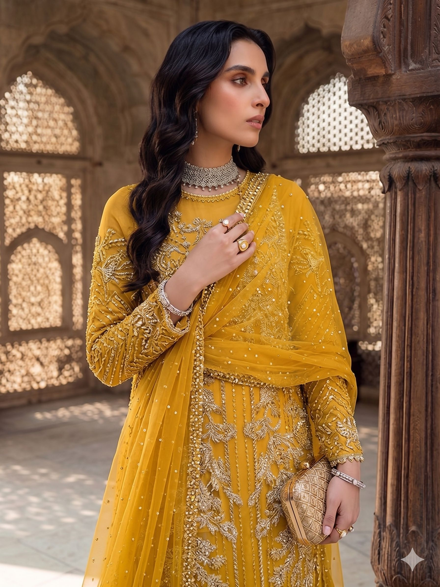 Teeya Creation Womens New Soft Net With Heavy Embroiedery With Sequence Work Kurta Set - Dista