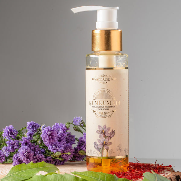 Haappyherbs Kumkumadi Miraculous Radiance Face Wash