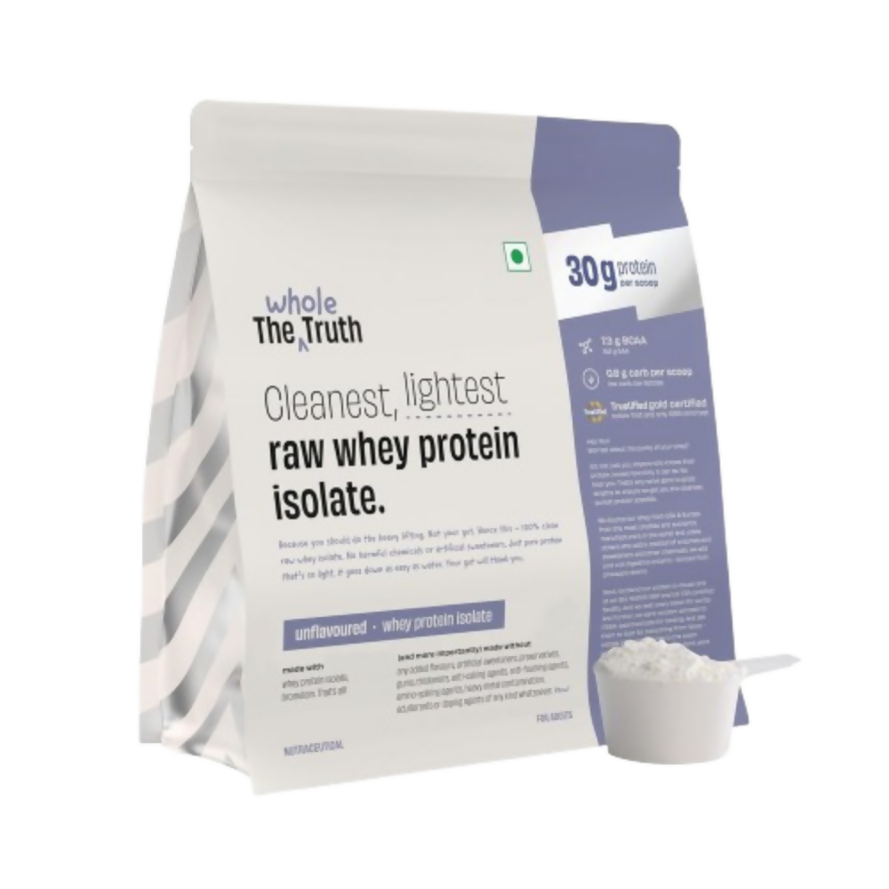 The Whole Truth Whey Protein Isolate Unflavoured - Distacart