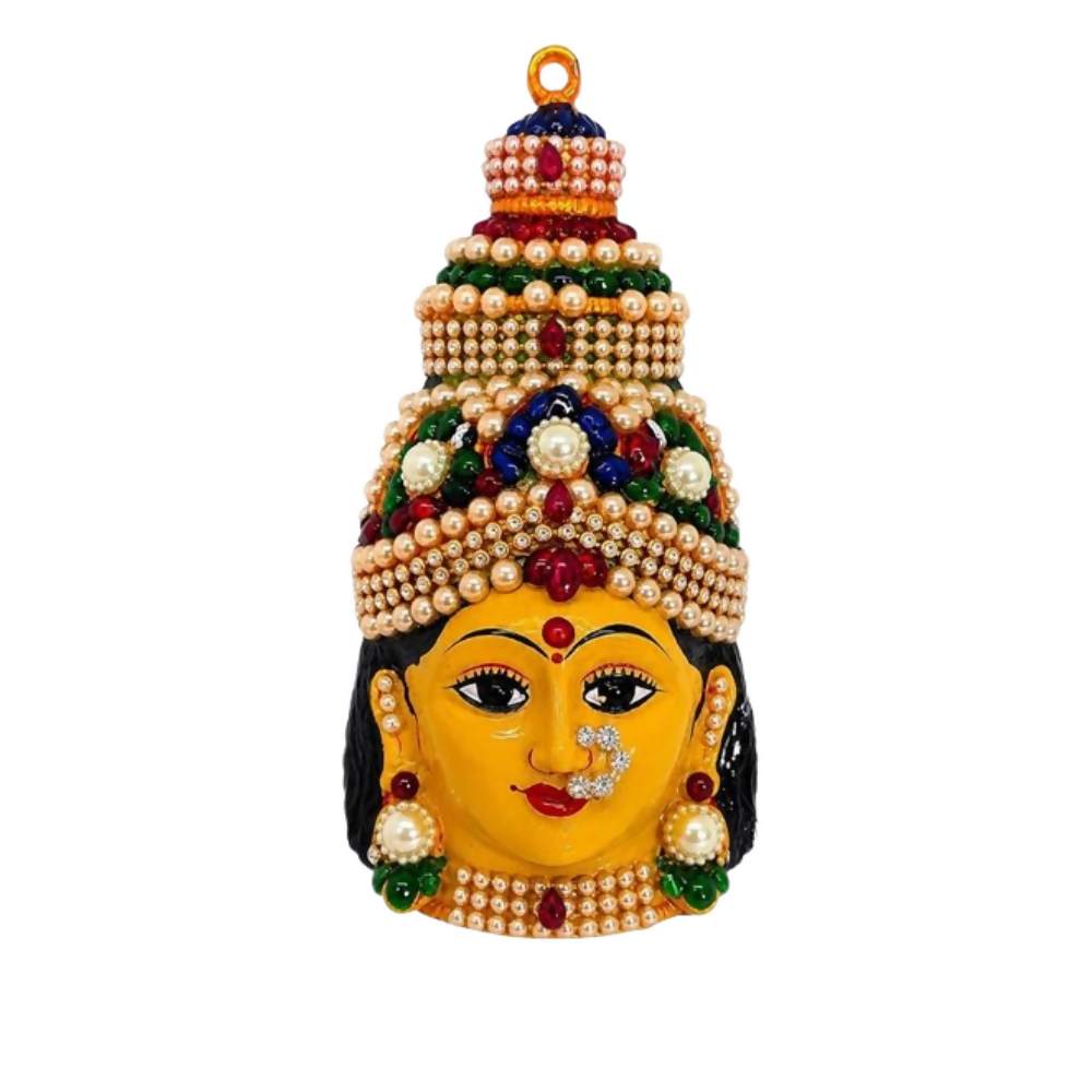 pmw - Decorated Gowri Face for Varalakshmi Pooja - Dista