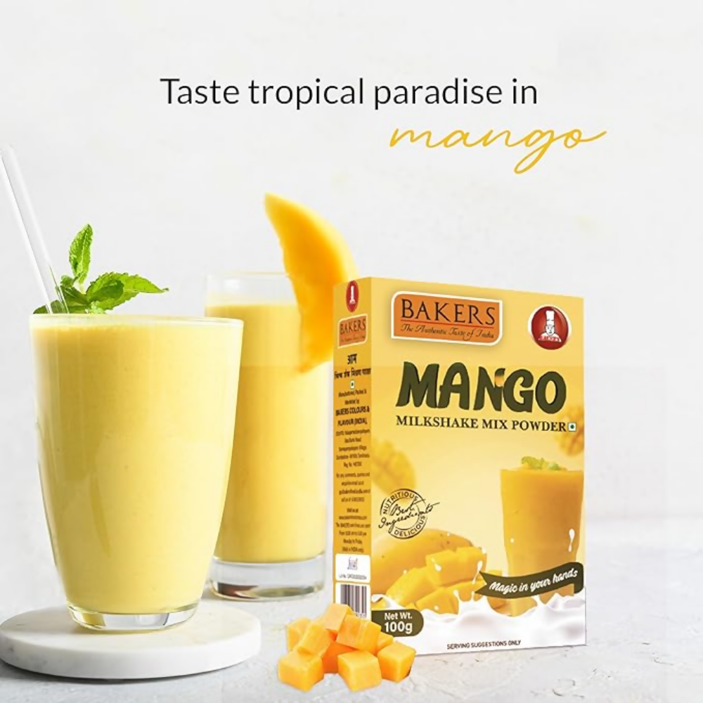 BAKERS Milk Shake Mix - Mango Flavour - Dista
