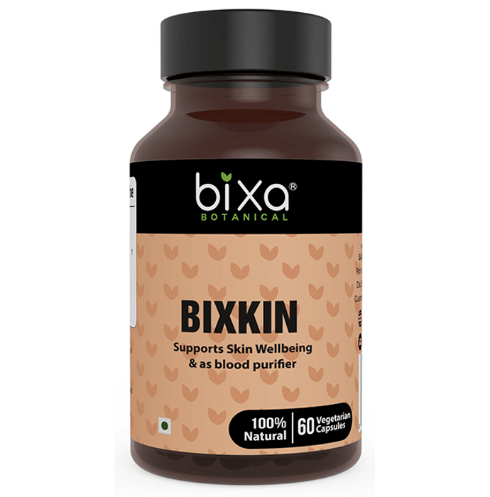 Bixa Botanical Bixkin 455mg Vegetarian Capsule