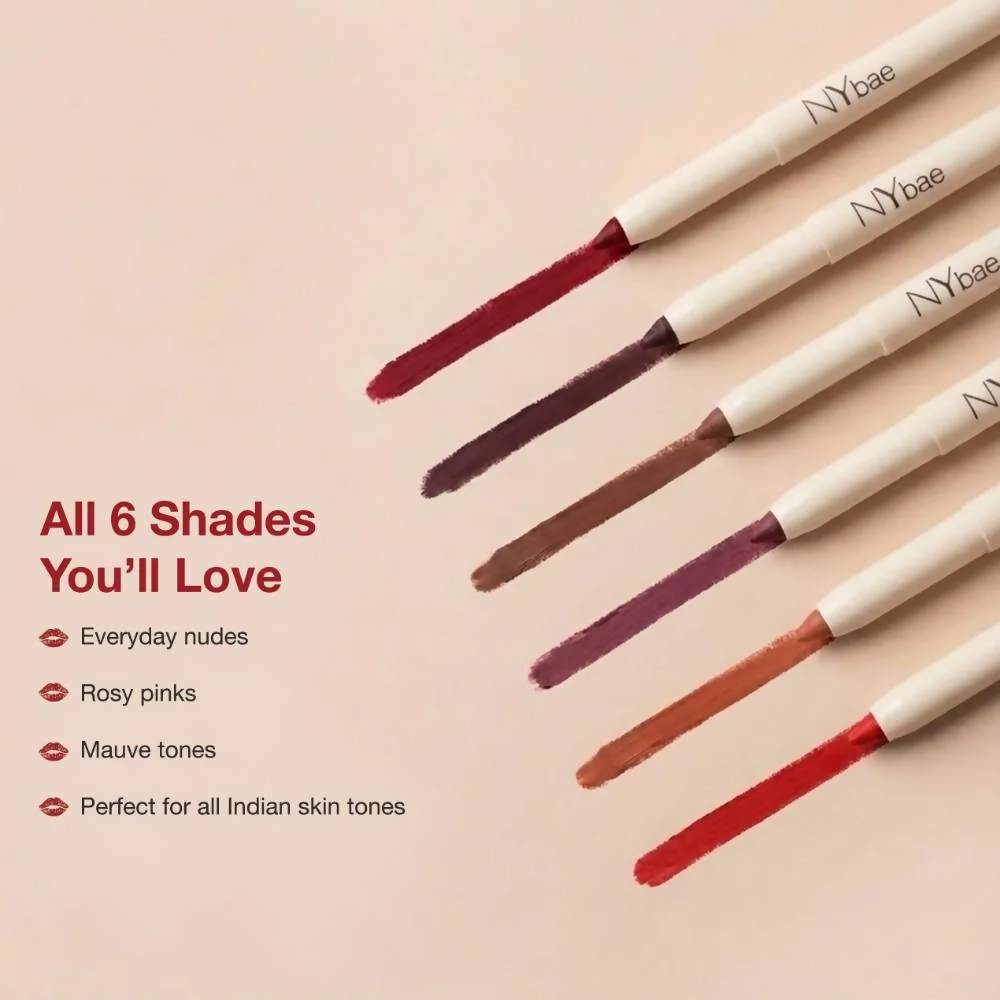 NY Bae 2-in-1 Lip Liner & Lip Colour - Kaduku Brown - Distacart