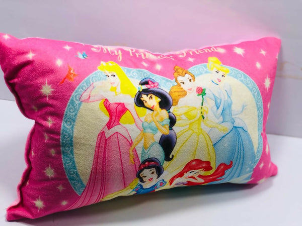 Unique Fashion Microfibre Filled Cushion For Kids - Heart Princess - Distacart