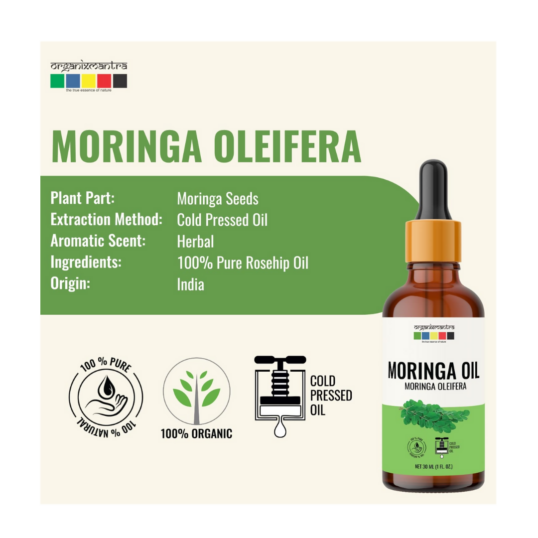 Organix Mantra Moringa Body Oil Brightens Complexion - Distacart
