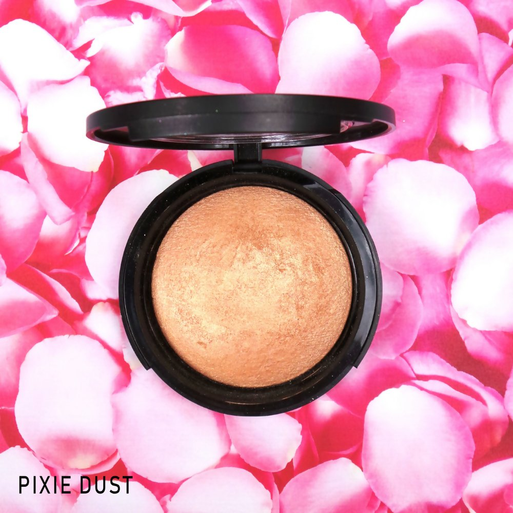 Rude Cosmetics Baked Highlighter Shimmer - Pixie Dust - Distacart