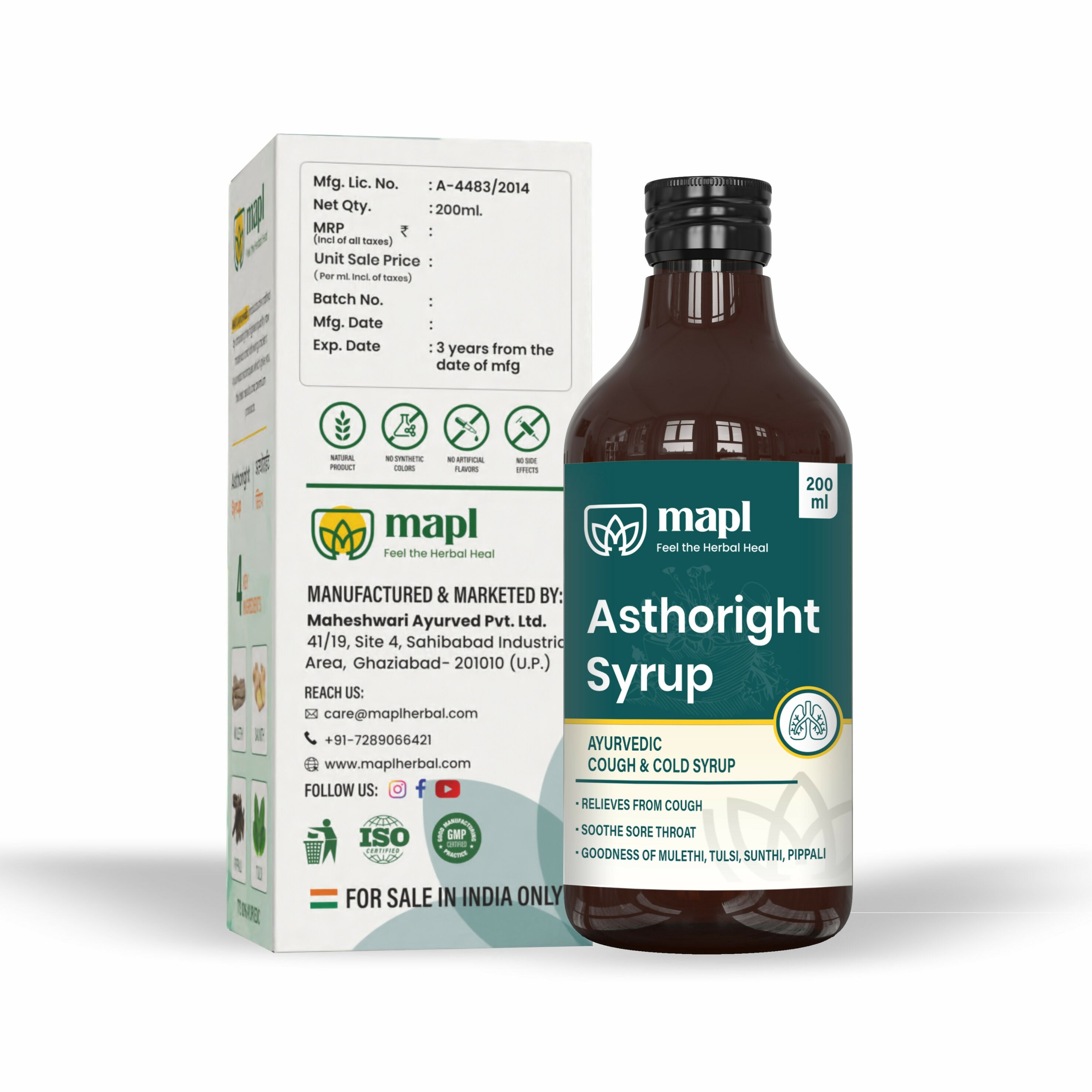 MAPL Asthoright Syrup