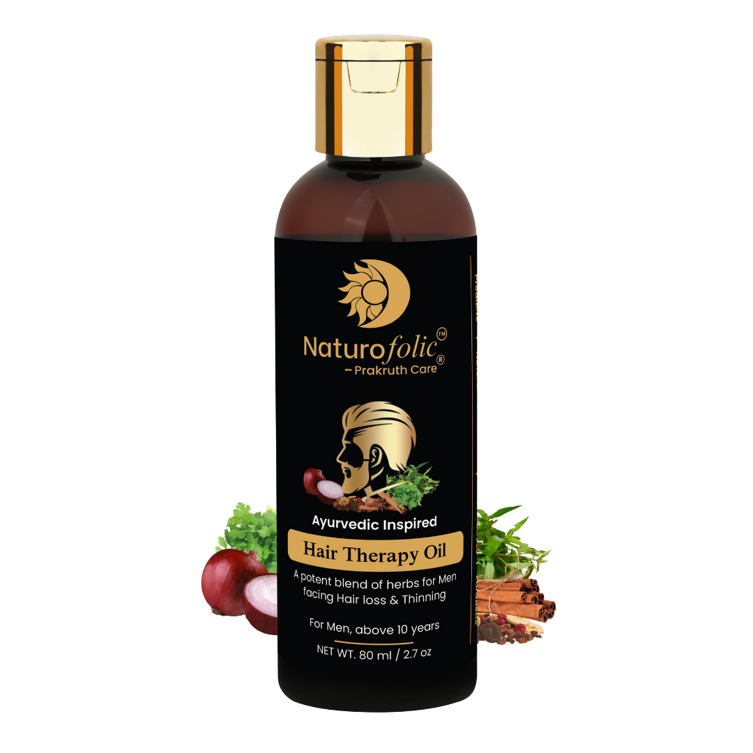 Prakruth Care Ayurvedic Inspired Hair Therapy Oil For Men - Dista