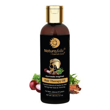 Prakruth Care Ayurvedic Inspired Hair Therapy Oil For Men - Dista