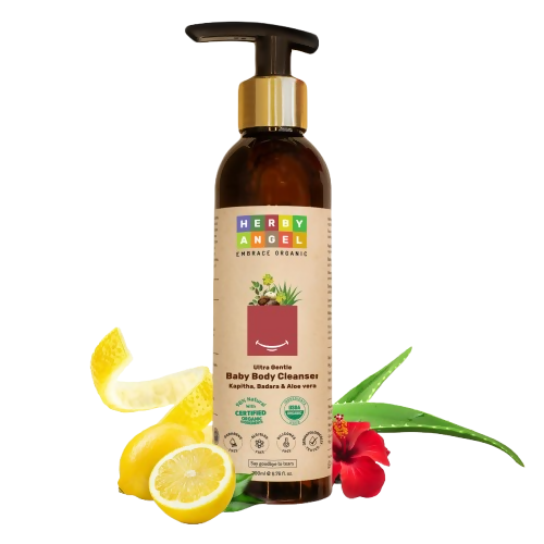 Herby Angel Ultra Gentle Body Cleanser for Babies and Kids - Dista