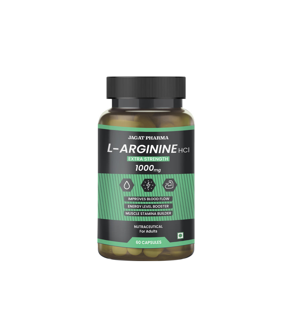 Jagat Pharma L-Arginine 1000mg Capsules
