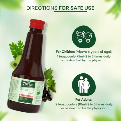 Torque's Torliv Ayurvedic Syrup - Distacart
