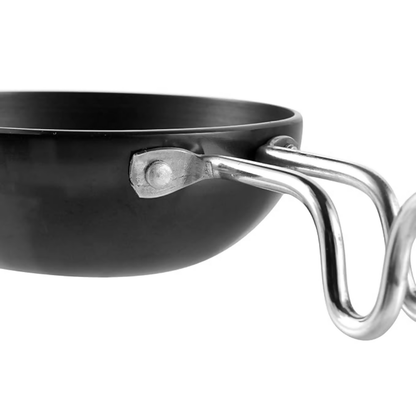Vinod Black Pearl Hard Anodised Tadka Pan - Jumbo - Dista
