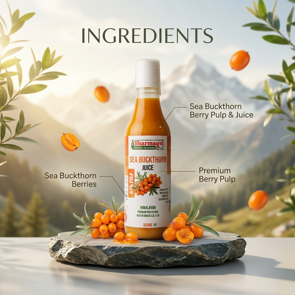 Sharmayu Ayurveda Seabuckthorn Juice - Dista