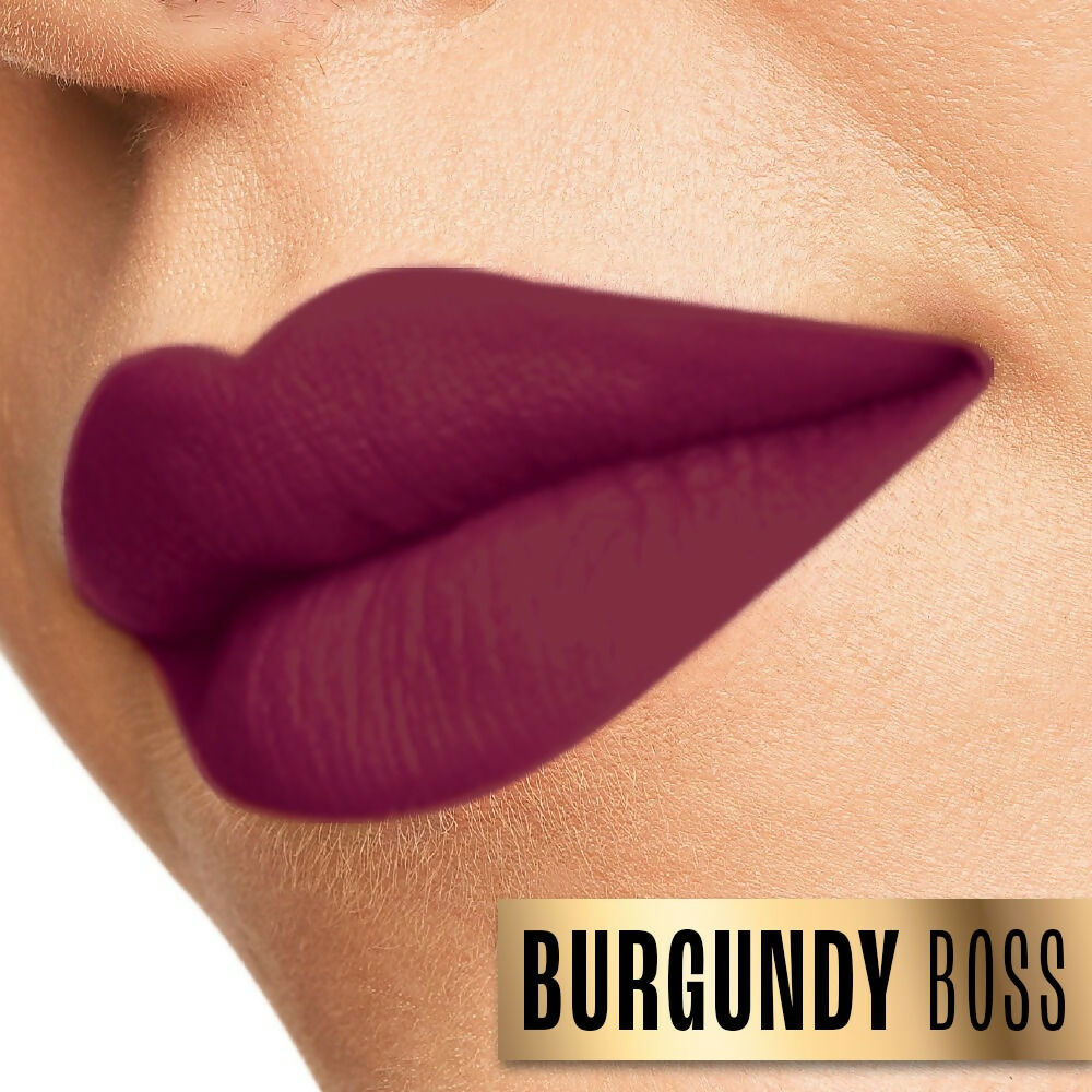 Lakme Absolute Beyond Matte Lipstick - 501 Burgundy Boss - Distacart