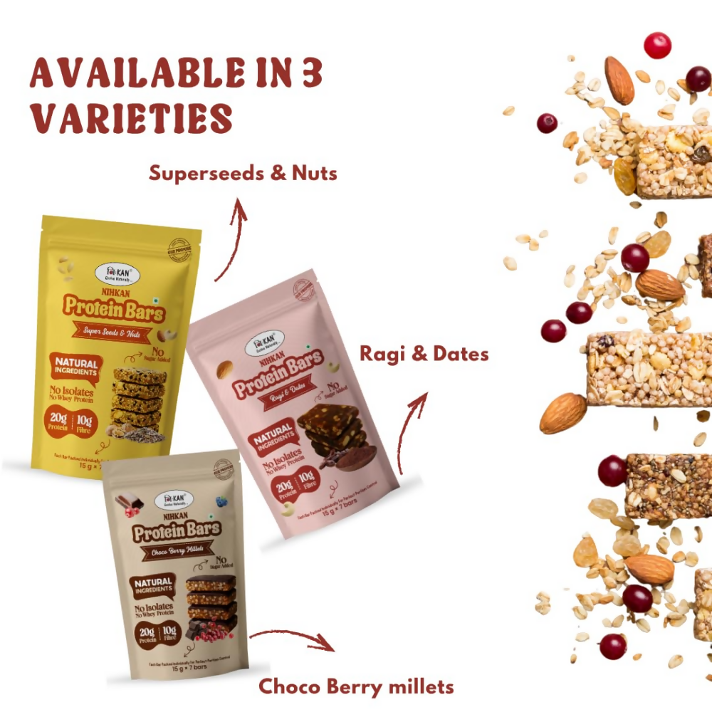 NIHKAN Healthy Protein Mini Bars - Dista