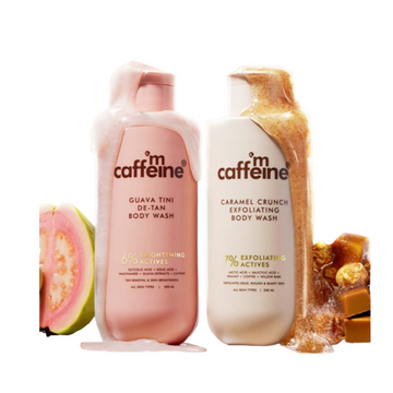 mCaffeine De-Tan & Exfoliating Body Washes - Distacart