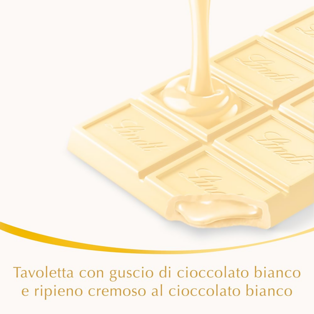 Lindt Lindor White Bar - White Chocolate - Dista
