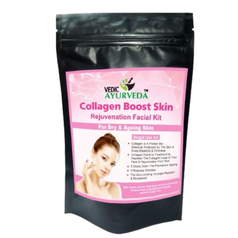 VedicAyurveda Organic Collagen+Vitamin A Facial kit - Dista