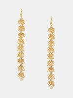Thumbnail for Ruby Raang Pearl And Stones Earrings - Distacart