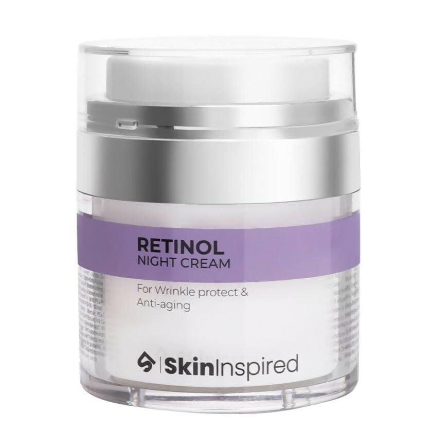 SkinInspired Retinol Night Cream For Wrinkles & Anti-Aging