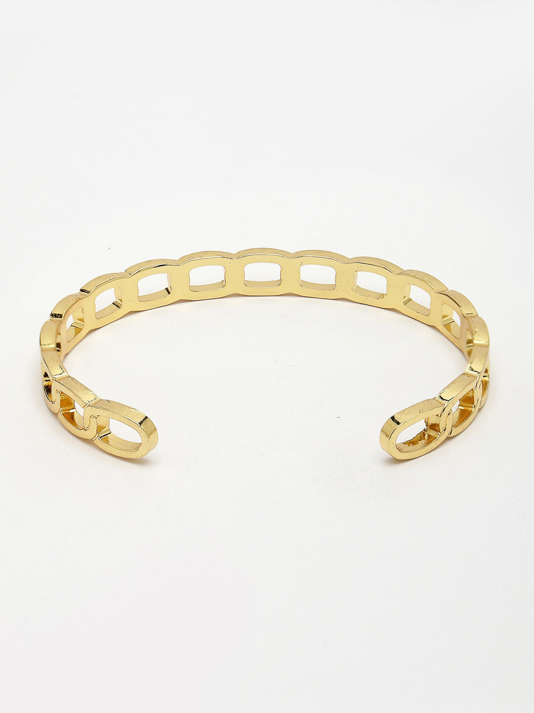 NVR Men's Set of 2 Gold & Black Rhodium-Plated Metal Cuff Bracelet - Distacart