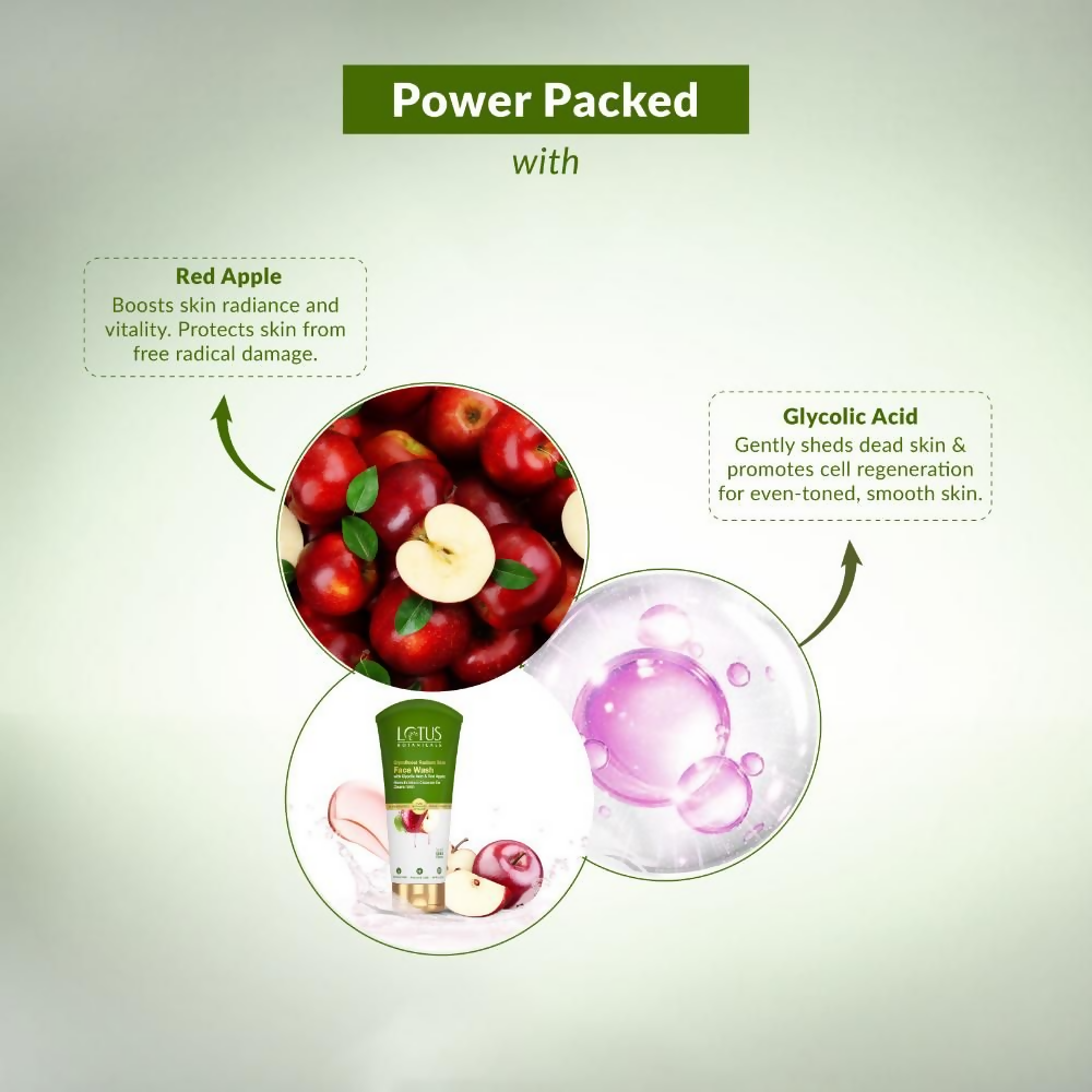 Lotus Botanicals GlycoBoost Radiant Skin Face Wash - Distacart