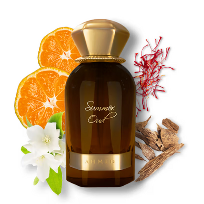 Ahmed Al Maghribi Summer Oud Long Lasting Unisex Eau De Parfum - Dista