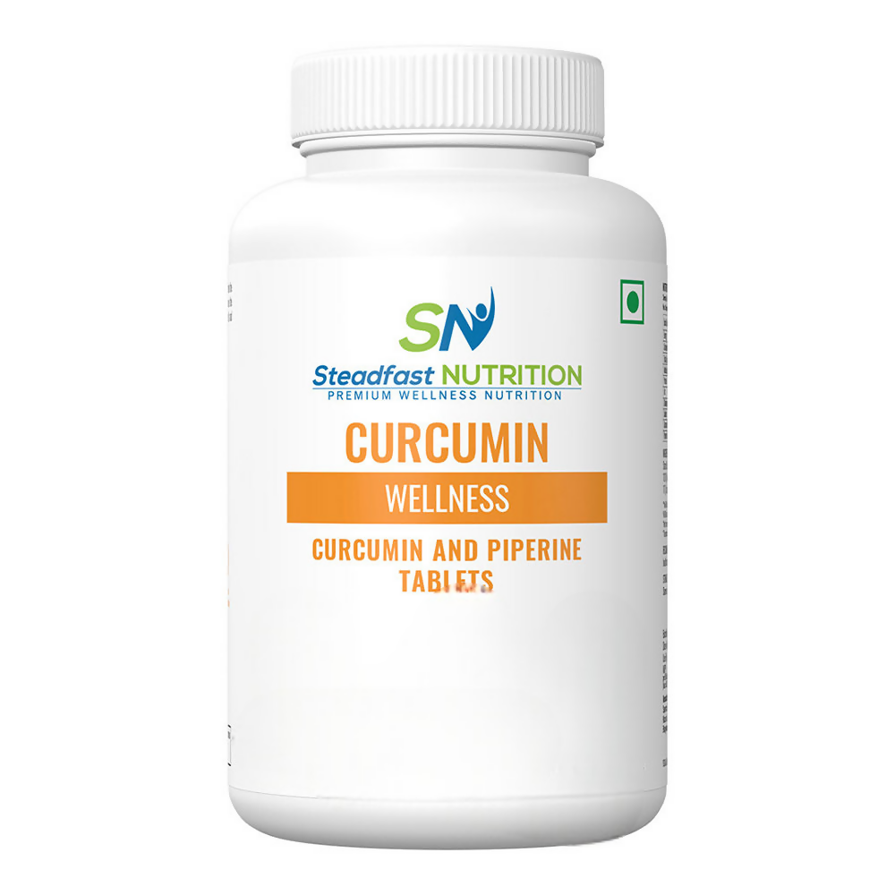 Steadfast Nutrition Curcumin Wellness Curcumin And Piperline Tablets