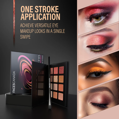 Faces Canada Starry Eyes Eye Shadow Palette - Twilight - Distacart