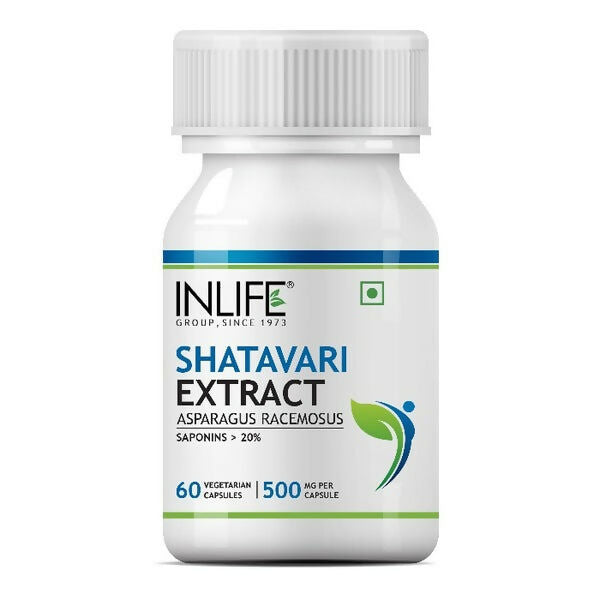 Inlife Shatavari Extract 500MG Capsules - Distacart