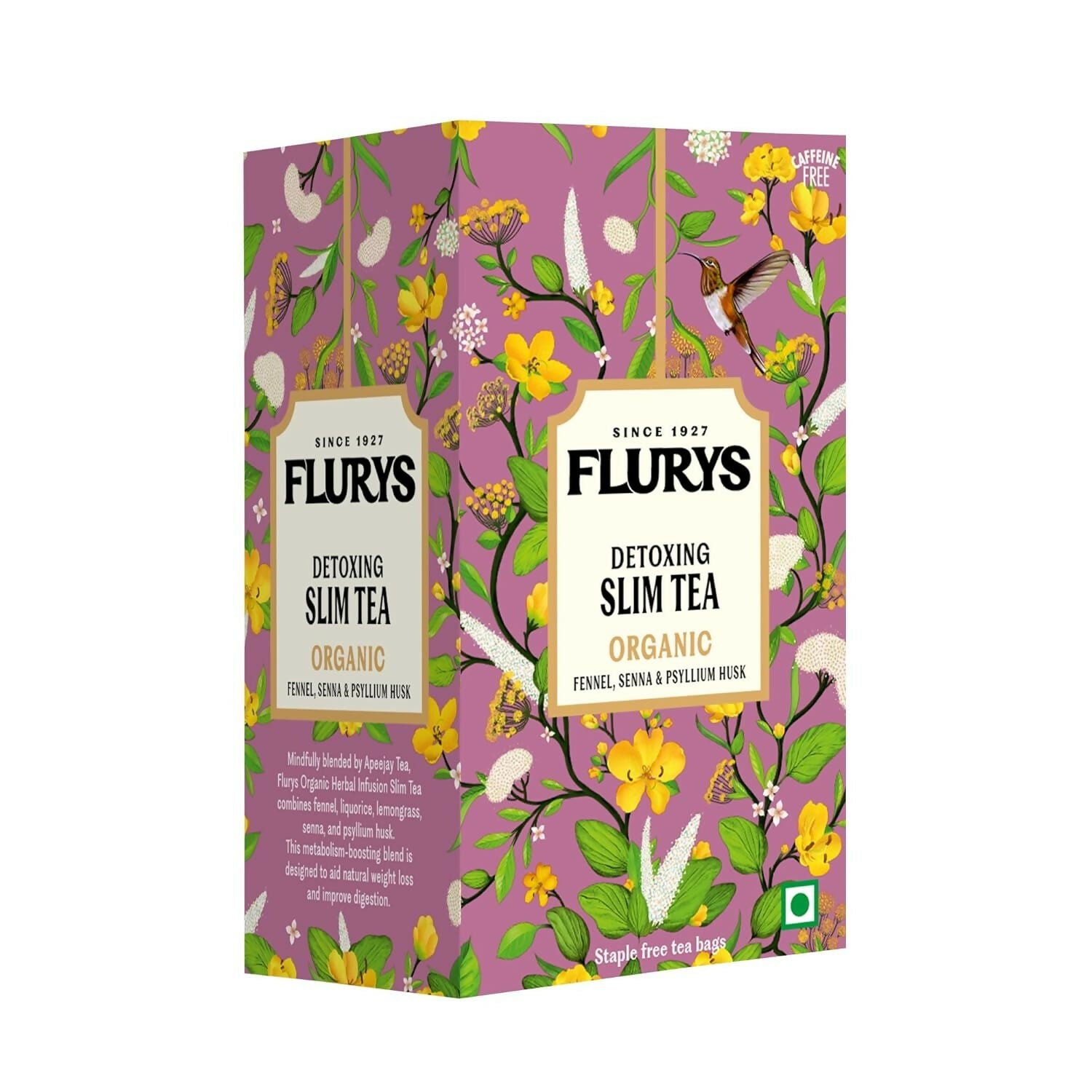 Flurys Slim Tea – Detoxing Organic Herbal Tea with Fennel