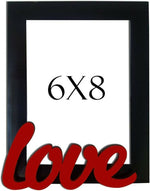 Thumbnail for Art Street - Love Table Photo Frame Red & Black For Valentine's Day Gift - Distacart
