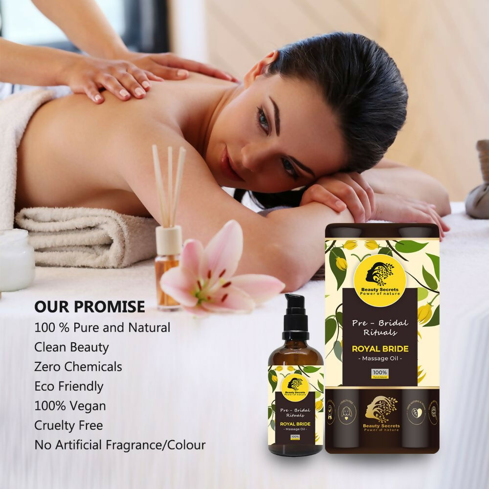 Beauty Secrets Royal Bride Body Massage Oil - Distacart