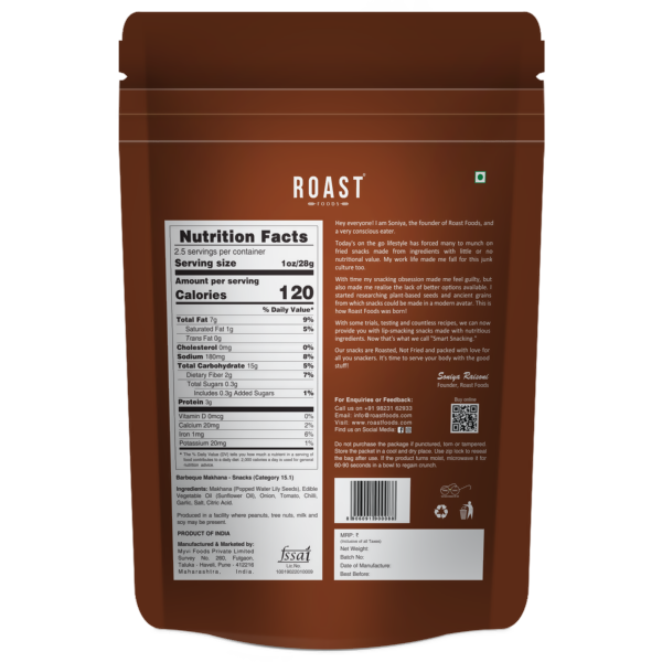 Roast Foods Makhana Barbeque