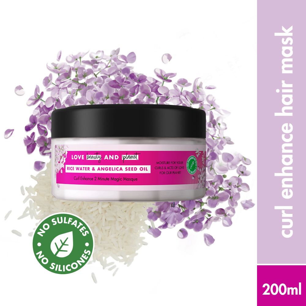 Love Beauty And Planet Rice Water & Angelica Seed Oil Hair Mask - Distacart