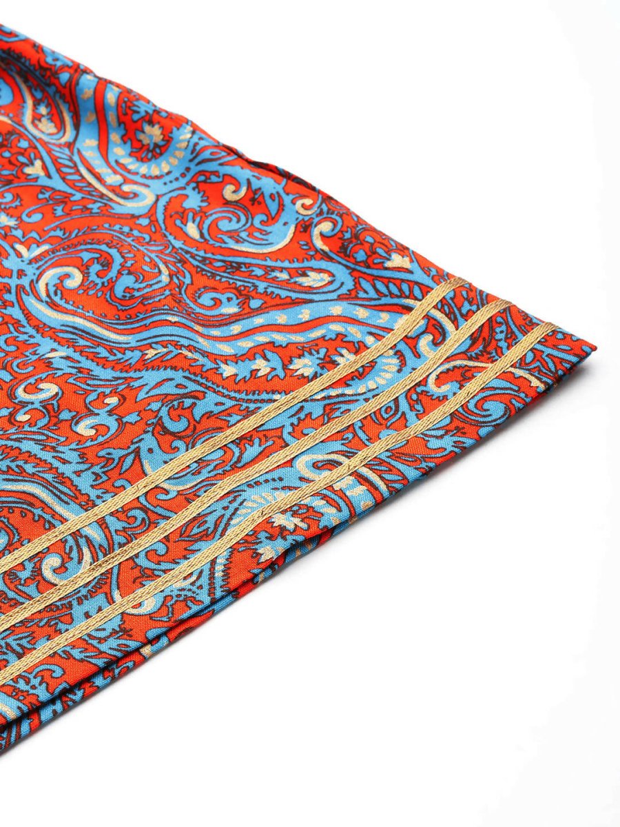 Ahalyaa Women's Traditional Wear Co-ods - Teal Blue - Distacart