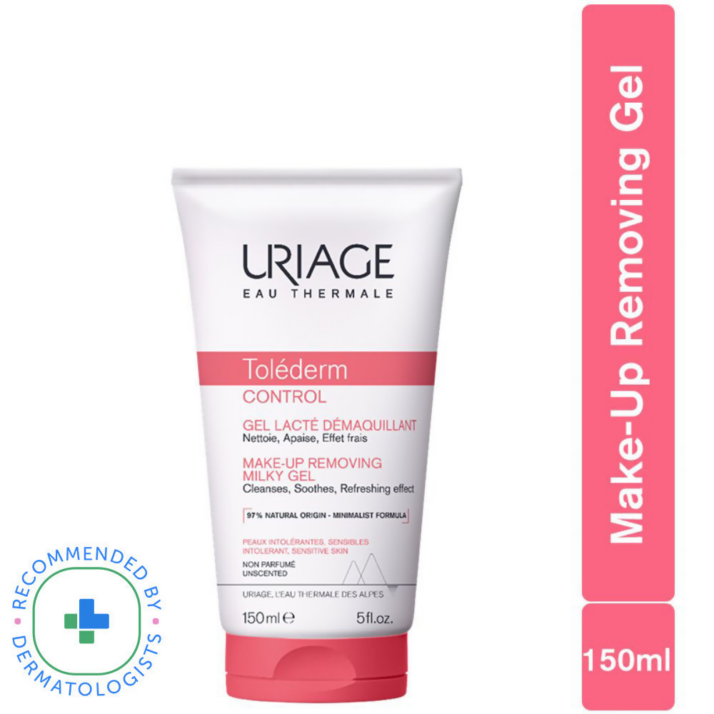 Uriage Tolederm Control Make-Up Removing Milky Gel - Distacart