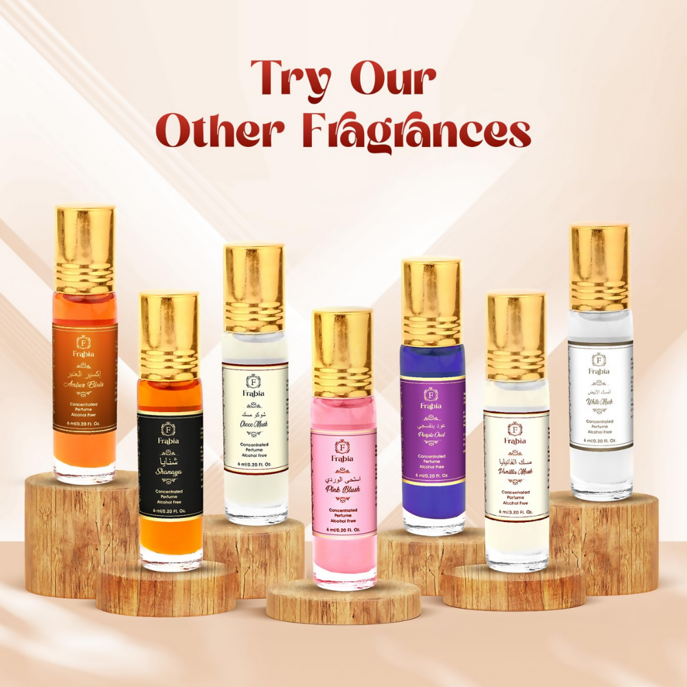 Frabia Vanilla Musk Perfume Oil Roll-On - Dista