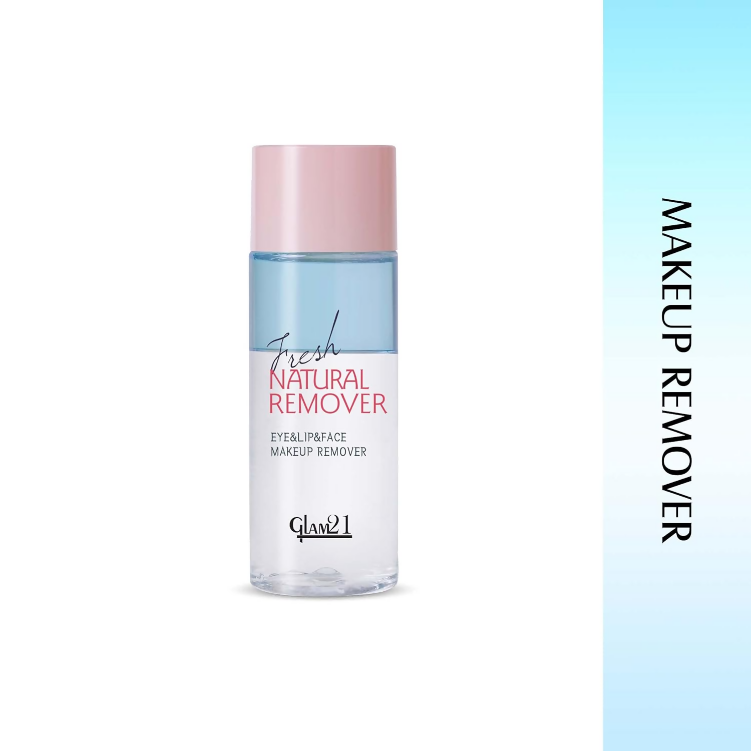 Glam21 Makeup Remover For Water-Proof & Long Lasting Makeup - Blue - Distacart