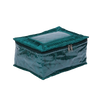 Asmaani Satin 12 Green Pocket Jewellery Organizer - Distacart