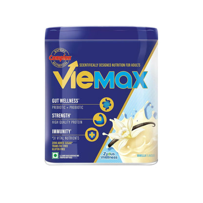 Complan Viemax - Scientifically Designed Nutrition For Adults (Vanilla Flavour) - Distacart