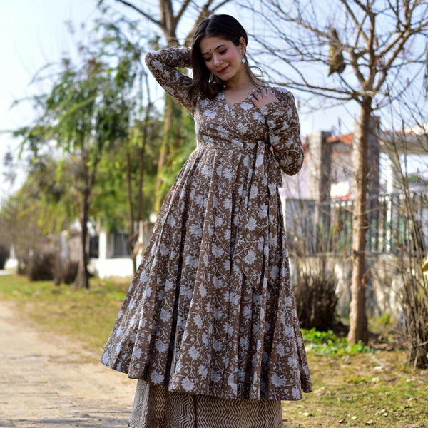 Aayaa Pure Cotton Silk Suit With Heavy Digital Print - Multi Color - Distacart