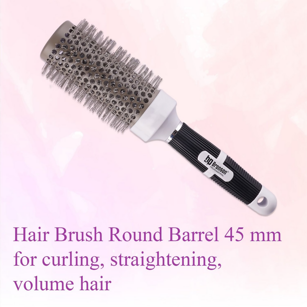 Bronson Professional Blow Dry Hair Brush Round Barrel - 45mm - Dista