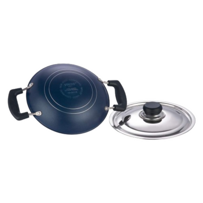 Vinod Zest Non Stick Appachetty with Lid - Dista
