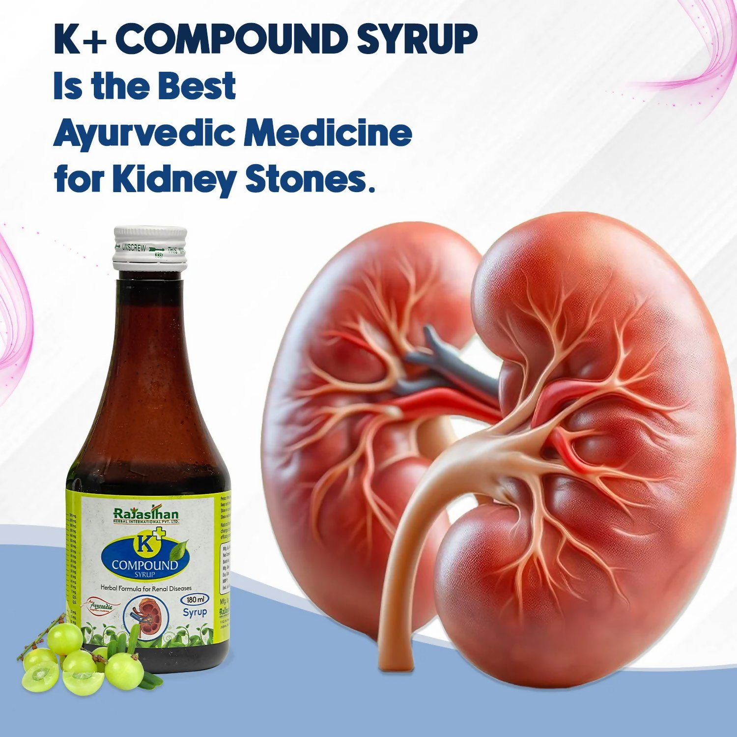 Rajasthan Herbals K+ Compound Syrup