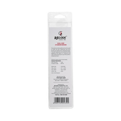 Recode Dual Side Eyebrow Brush - RS 112 - Distacart